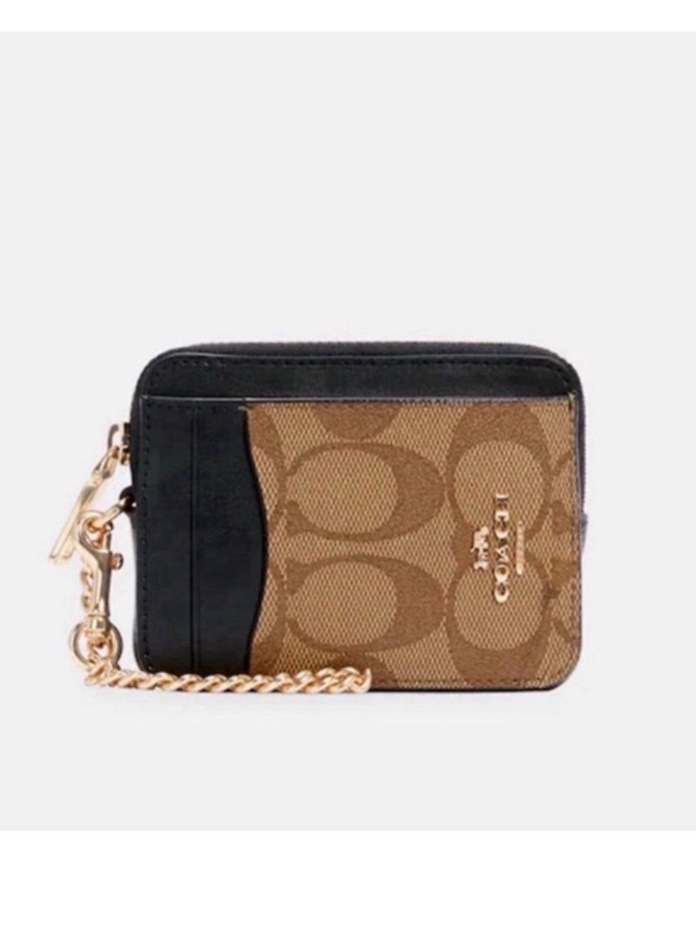 ❤️❤️❤️Coach zip card case❤️❤️❤️